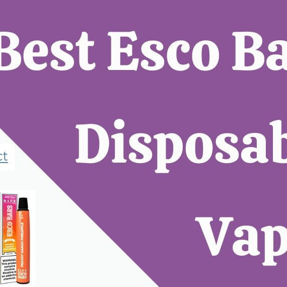 Esco Bars Disposable Vapes Guide - eJuiceDirect
