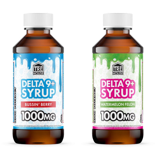 Tre House Delta 8 + Delta 9 Syrup 1000mg - eJuiceDirect