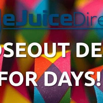 Closeout Alert 10/22/20 - eJuice Direct - eJuiceDirect