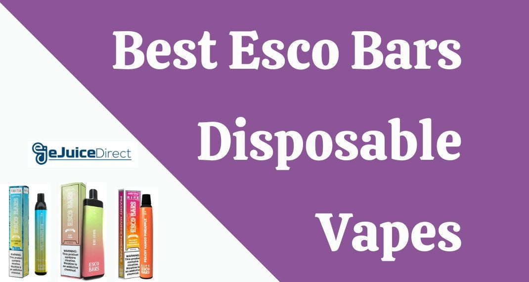 Esco Bars Disposable Vapes Guide eJuiceDirect Esco Bars Disposable Vapes Guide eJuiceDirect