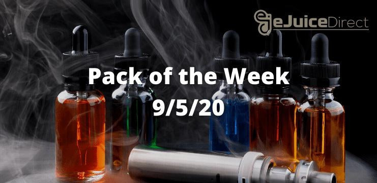 Vape eJuice Direct's Packs of the Week for 9/5/2020 - eJuiceDirect