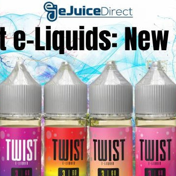 Twist e-Liquids New Look - eJuice Direct - eJuiceDirect