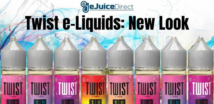 Twist e-Liquids New Look - eJuice Direct - eJuiceDirect