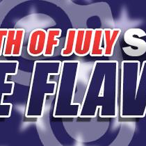 Fourth of July Sale: Blue Flavors