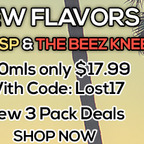 Lost Art Liquids New Flavors PB Krisp and The Beez Kneez!