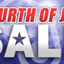 We're Having a Fourth of July Sale!