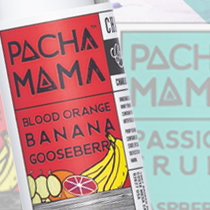 Pachamama - 2 New Exciting Flavors (Blood Orange Banana Gooseberry & Passion Fruit Raspberry Yuzu) + FREEBIES!!!