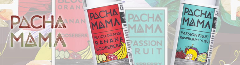 Pachamama - 2 New Exciting Flavors (Blood Orange Banana Gooseberry & Passion Fruit Raspberry Yuzu) + FREEBIES!!!