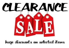 Lower Prices and a NEW Clearance Section