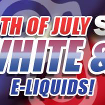 Fourth of July Sale: Red, White & Blue e-Liquid