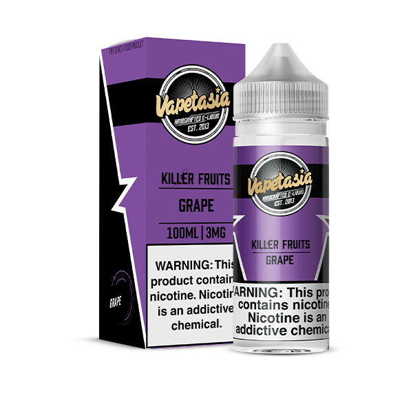 Vapetasia Killer Fruits Grape eJuice eJuiceDirect Vapetasia Killer Fruits Grape eJuice eJuiceDirect