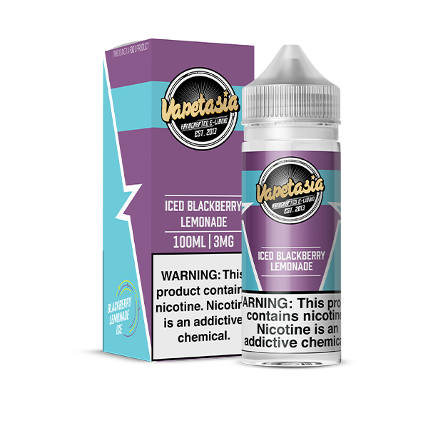 Vapetasia Iced Blackberry Lemonade eJuice