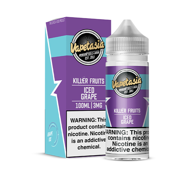 Vapetasia Killer Fruits Iced Grape eJuice eJuiceDirect Vapetasia Killer Fruits Iced Grape eJuice eJuiceDirect