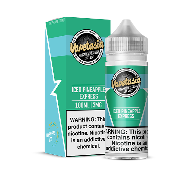 Vapetasia Iced Pineapple Express eJuice eJuiceDirect Vapetasia Iced Pineapple Express eJuice eJuiceDirect