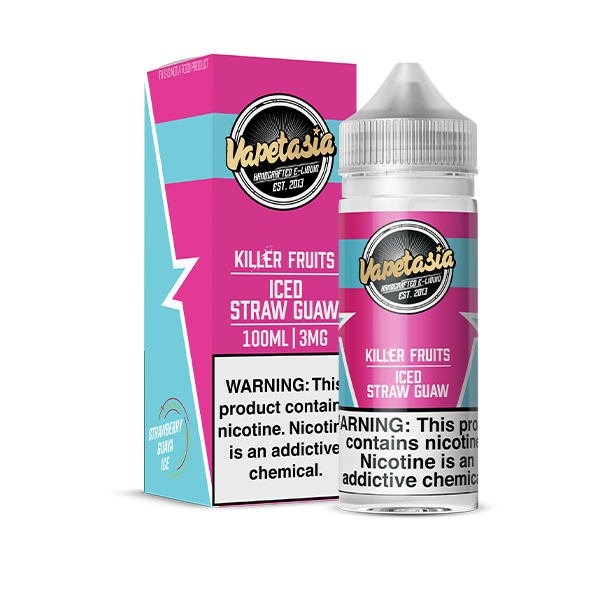 Vapetasia Killer Fruits Iced Straw Guaw eJuice eJuiceDirect Vapetasia Killer Fruits Iced Straw Guaw eJuice eJuiceDirect