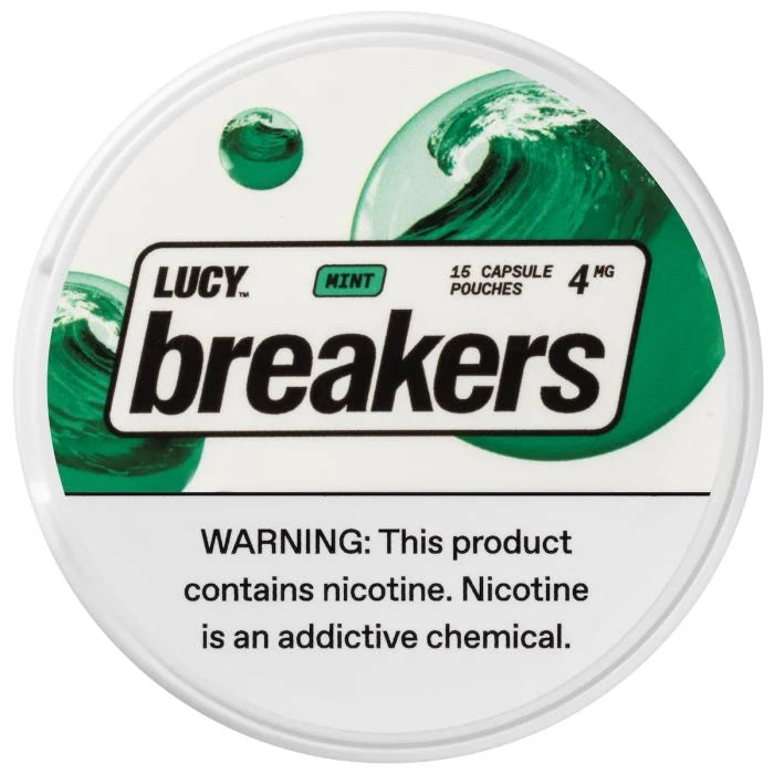 Lucy Breakers Capsule Nicotine Pouches - Mint — eJuiceDirect