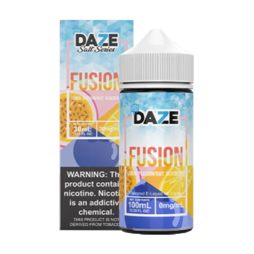 7 Daze Fusion - Lemon Passionfruit Blueberry ICED - eJuiceDirect