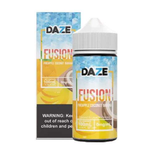 7 Daze Fusion - Pineapple Coconut Banana ICED - eJuiceDirect