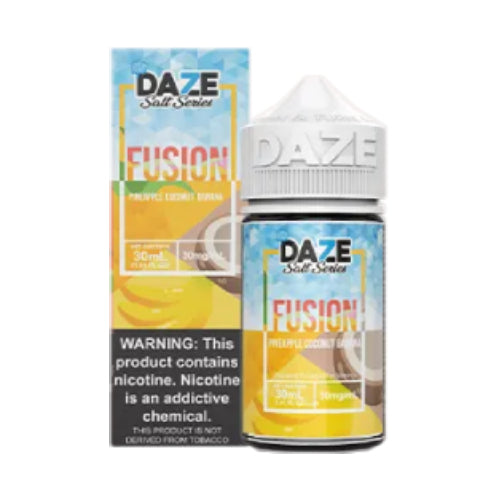 7 Daze Fusion Salts - Pineapple Coconut Banana ICED eJuiceDirect 7 Daze Fusion Salts - Pineapple Coconut Banana ICED eJuiceDirect