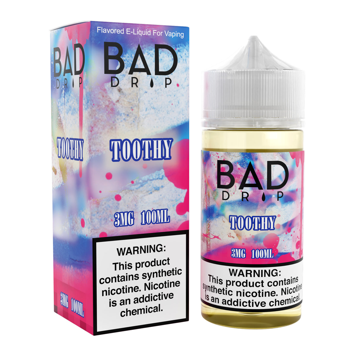 drip vape juice Bad Drip Toothy eJuice — eJuiceDirect
