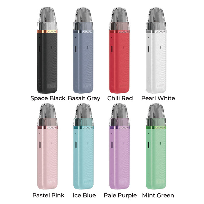 Uwell Caliburn G3 Lite 24W Pod System Kit eJuiceDirect Uwell Caliburn G3 Lite 24W Pod System Kit eJuiceDirect