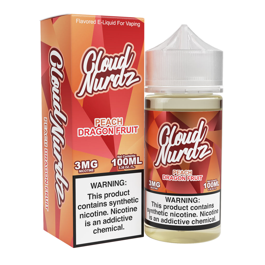 dragon cloud vape juice Cloud Nurdz Peach Dragonfruit eJuice — eJuiceDirect