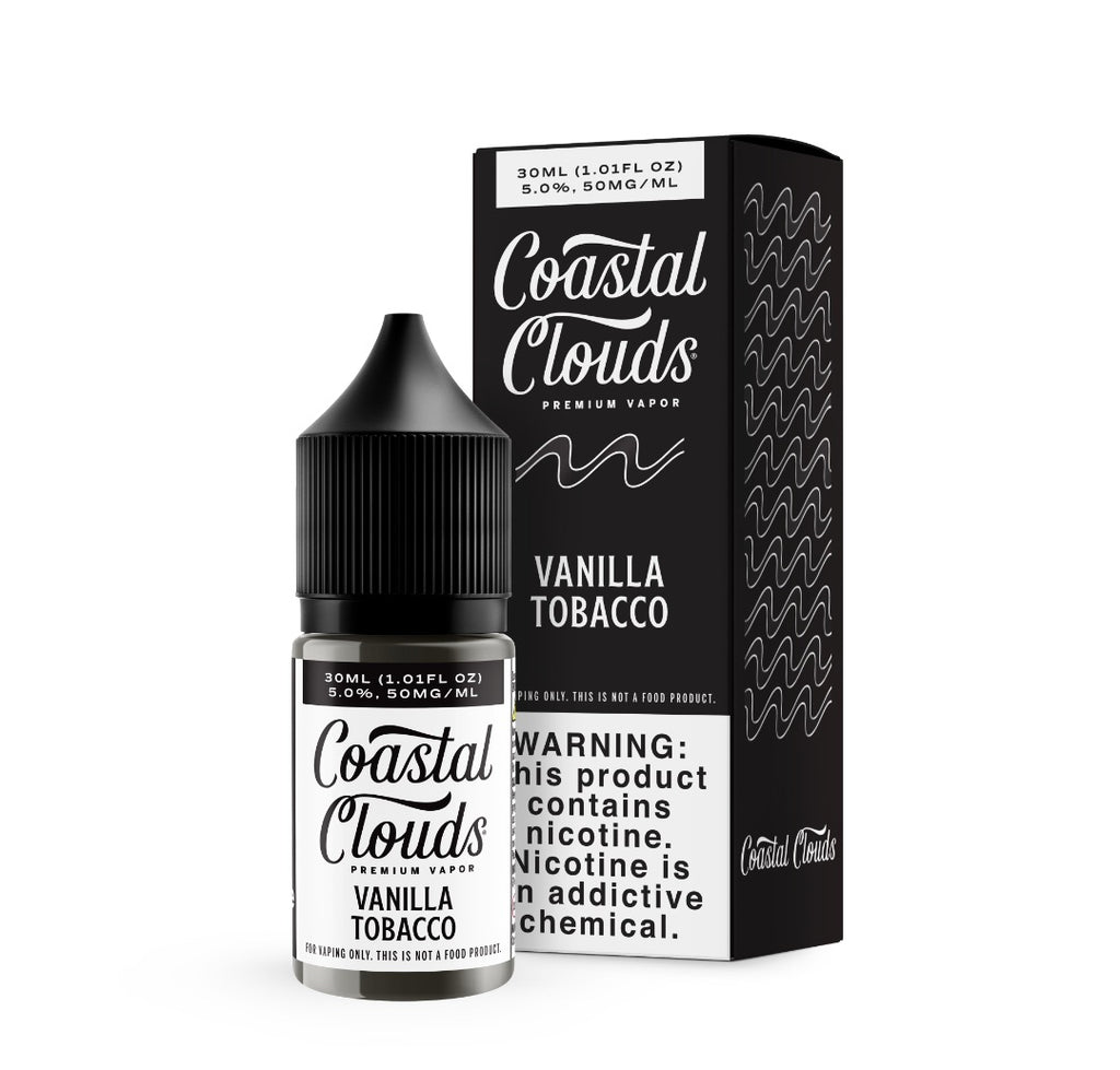 Coastal Clouds Salt Vanilla Tobacco eJuice eJuiceDirect Coastal Clouds Salt Vanilla Tobacco eJuice eJuiceDirect