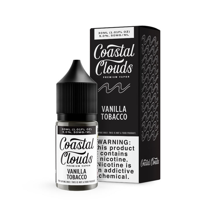 Coastal Clouds Salt Vanilla Tobacco eJuice