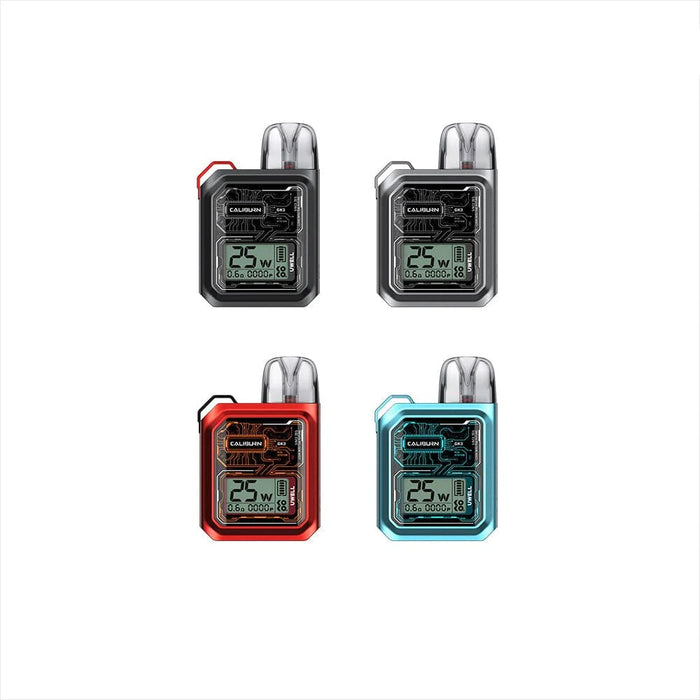 Uwell Caliburn GK3 25W Pod Mod Kit eJuiceDirect Uwell Caliburn GK3 25W Pod Mod Kit eJuiceDirect