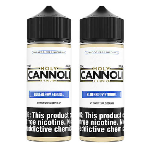 Holy Cannoli Blueberry Strudel 2 Bottle Bundle - eJuiceDirect