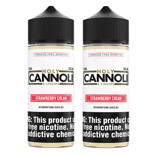 Holy Cannoli Strawberry Cream 2 Bottle Bundle - eJuiceDirect