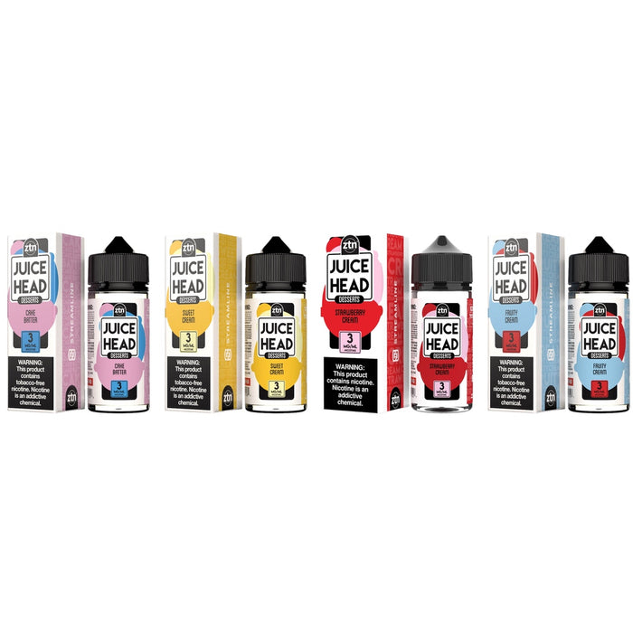 Juice Head Dessert 4 Bottle Bundle eJuiceDirect Juice Head Dessert 4 Bottle Bundle eJuiceDirect