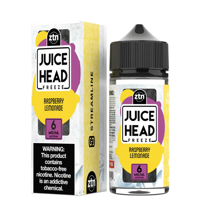 Juice Head Freeze Raspberry Lemonade eJuice - eJuiceDirect
