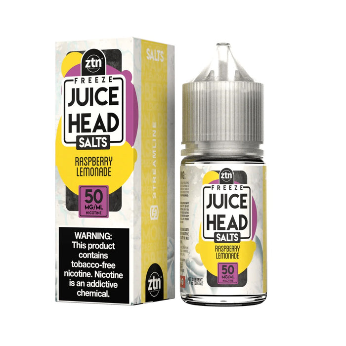 Juice Head Freeze Salt Raspberry Lemonade eJuice - eJuiceDirect