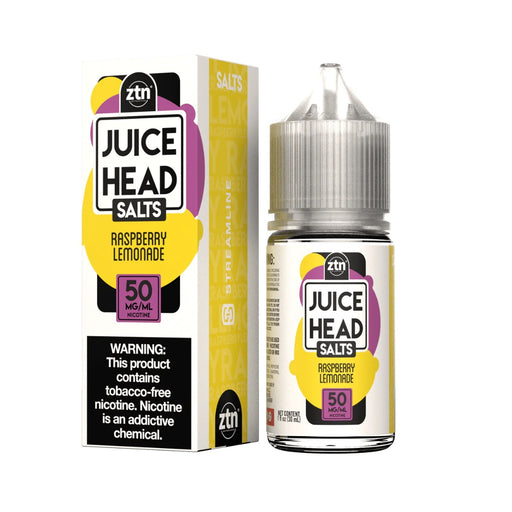Juice Head Salt Raspberry Lemonade eJuice - eJuiceDirect