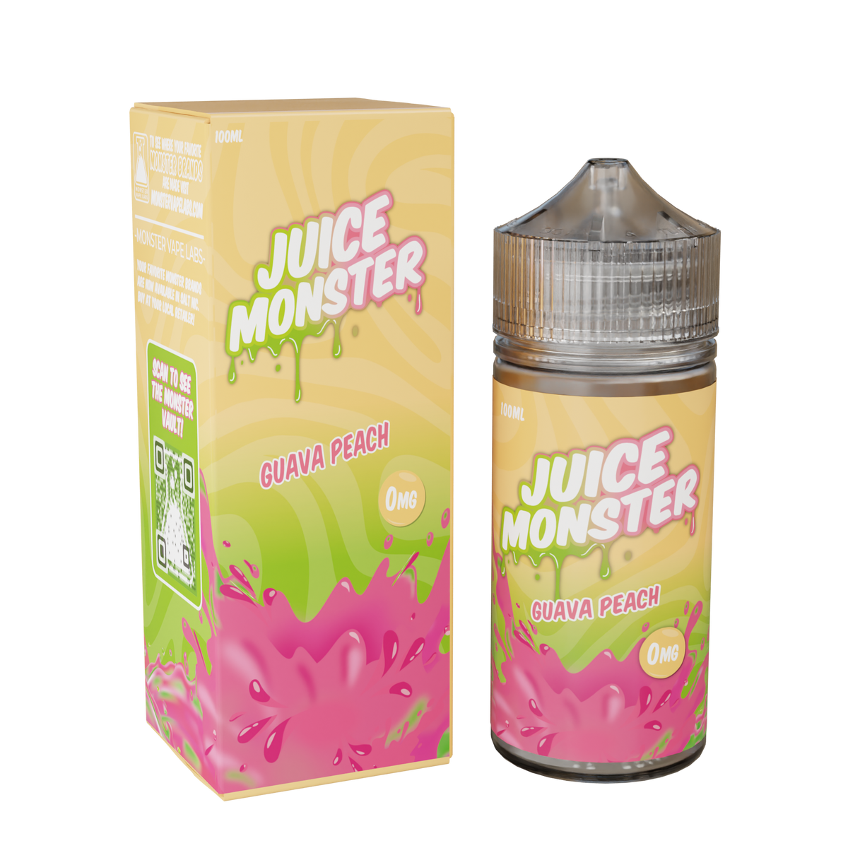 guava jelly vape juice Juice Monster Guava Peach eJuice — eJuiceDirect