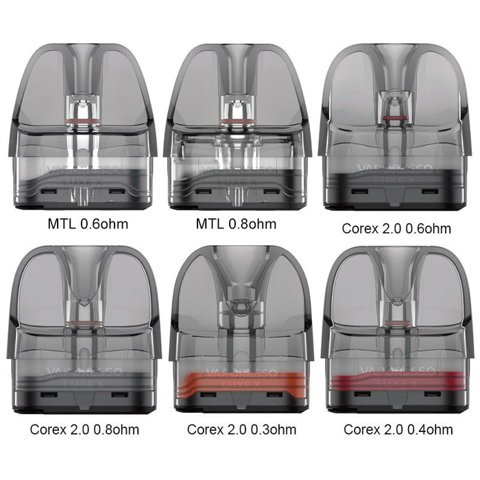 Vaporesso Luxe X Corex 2.0 Pods eJuiceDirect Vaporesso Luxe X Corex 2.0 Pods eJuiceDirect