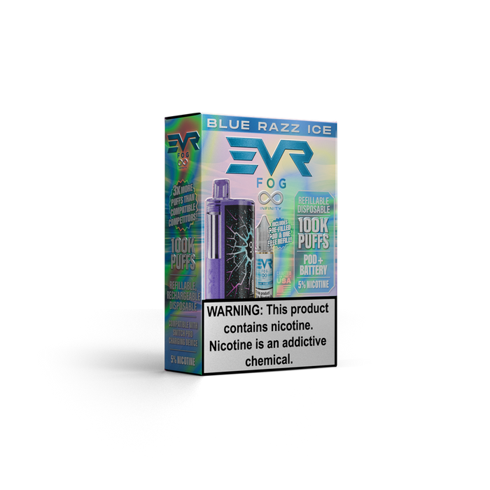 EVR Fog 100k Refillable Disposable Kit — eJuiceDirect