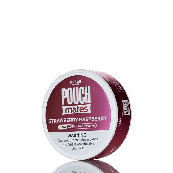 Pouch Mates Strawberry Raspberry Nicotine Pouches