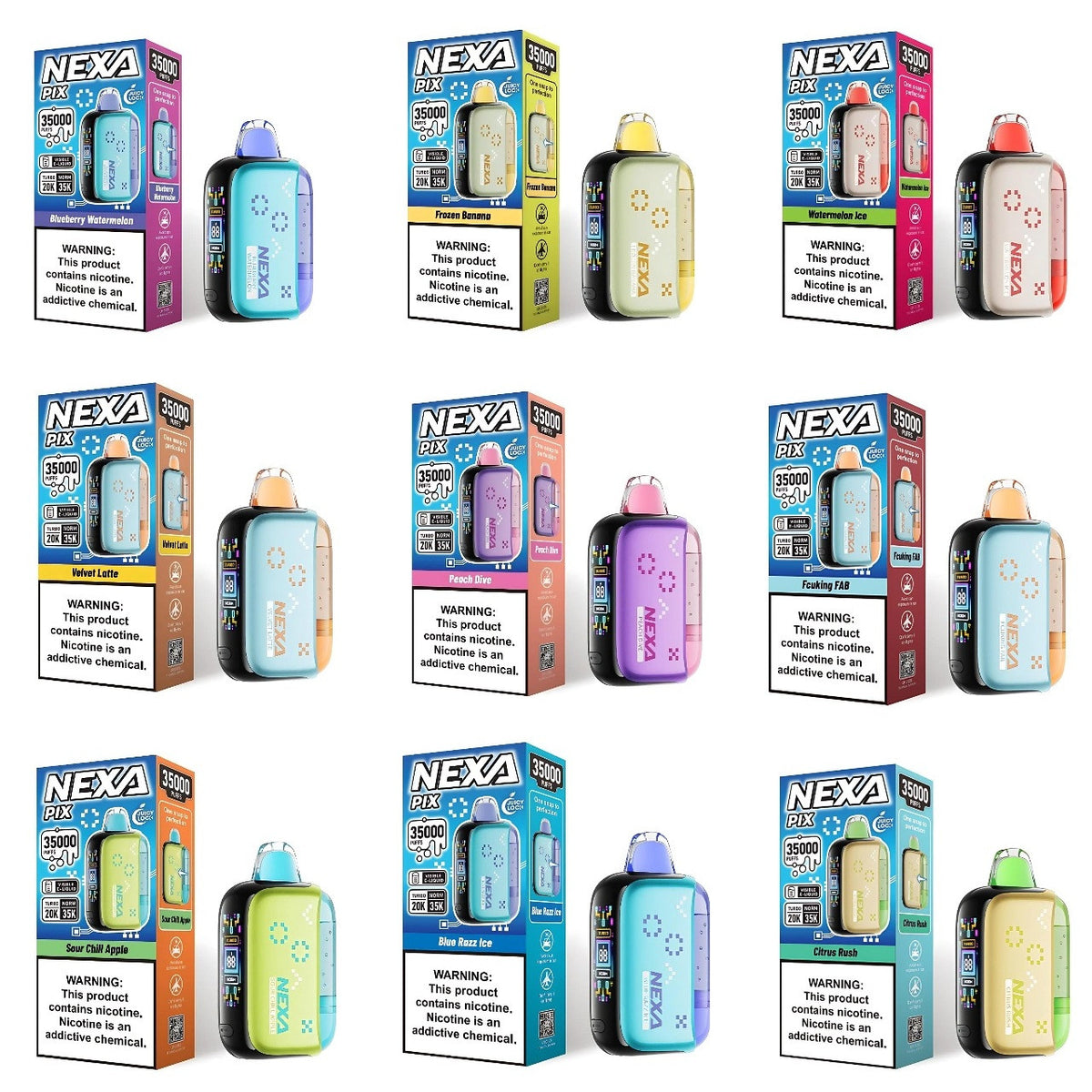 Nexa Pix 35000 Disposable eJuiceDirect Nexa Pix 35000 Disposable eJuiceDirect