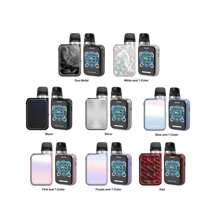 SMOK Novo GT Box 30W Pod System Kit eJuiceDirect SMOK Novo GT Box 30W Pod System Kit eJuiceDirect