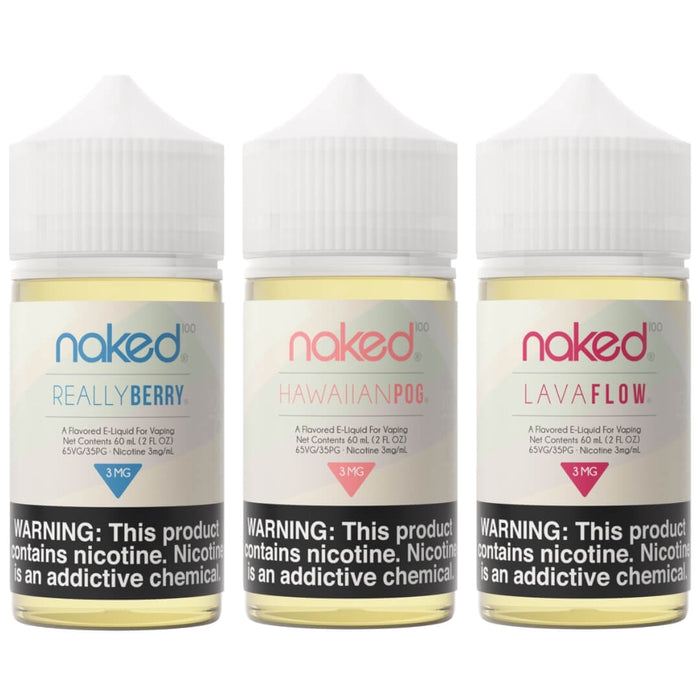 Naked 100 Original 3 Bottle Bundle - eJuiceDirect