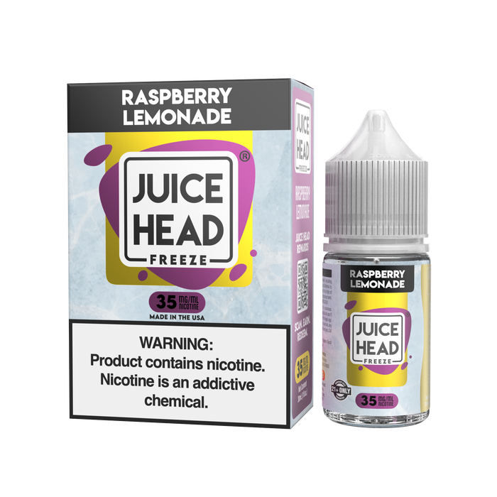 Juice Head Freeze Salt Raspberry Lemonade eJuice eJuiceDirect Juice Head Freeze Salt Raspberry Lemonade eJuice eJuiceDirect
