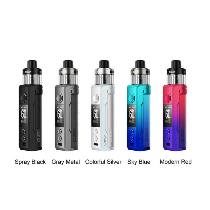 Voopoo Drag S2 PnP-X 60W Kit eJuiceDirect Voopoo Drag S2 PnP-X 60W Kit eJuiceDirect