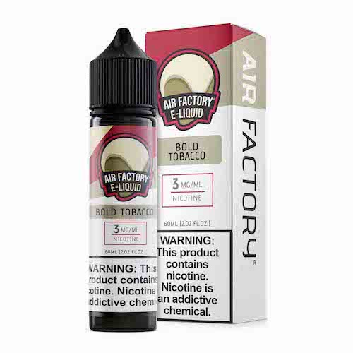 Air Factory Bold Tobacco eJuice eJuiceDirect Air Factory Bold Tobacco eJuice eJuiceDirect