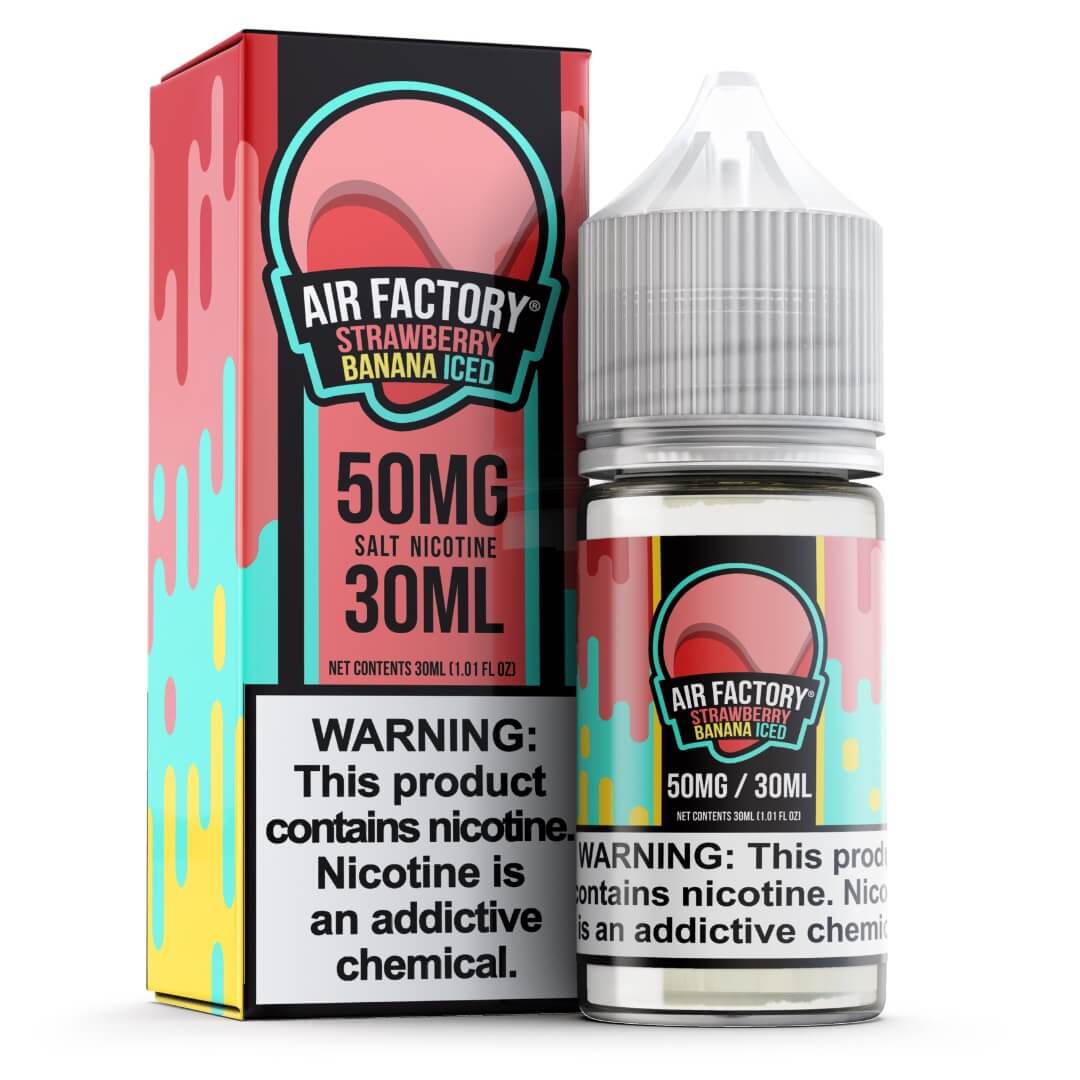 Strawberry Banana Nic Salt by Ice Blox 10ml