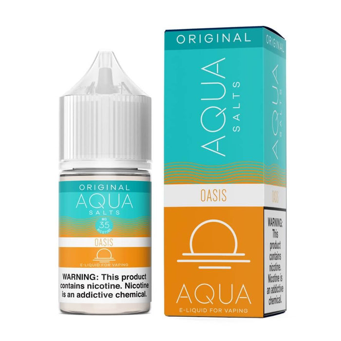 Aqua Original Salt Oasis eJuice - eJuiceDirect