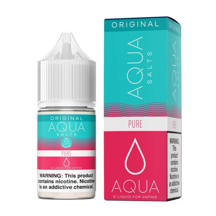 pure nicotine vape juice Aqua Original Salt Pure eJuice — eJuiceDirect pure nicotine vape juice Aqua Original Salt Pure eJuice — eJuiceDirect