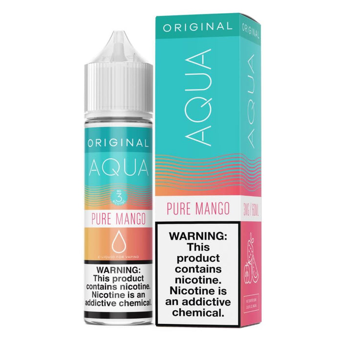 60mg Vape Juice Aqua Pure Mango eJuice eJuiceDirect 60mg Vape Juice Aqua Pure Mango eJuice eJuiceDirect