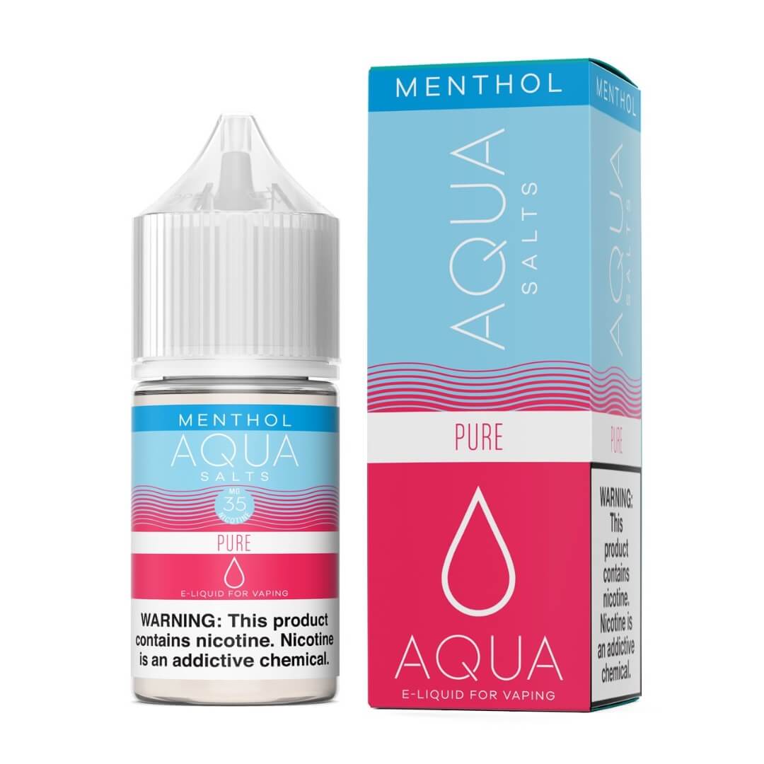 Aqua Salt Pure Menthol eJuice — eJuiceDirect